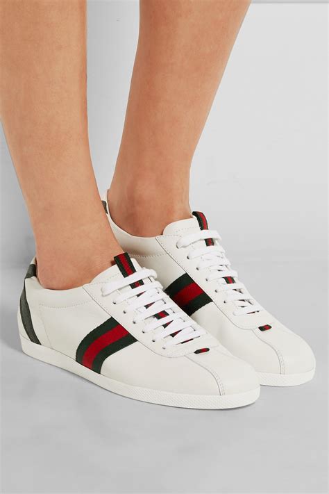 gucci mens white trainers|Gucci white sneakers for women.